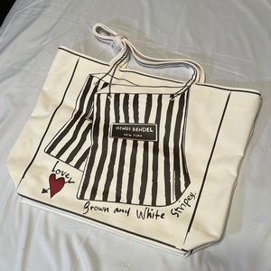 Rare Henri Bendel Limited Edition Love of Shopping Tote - NWOT